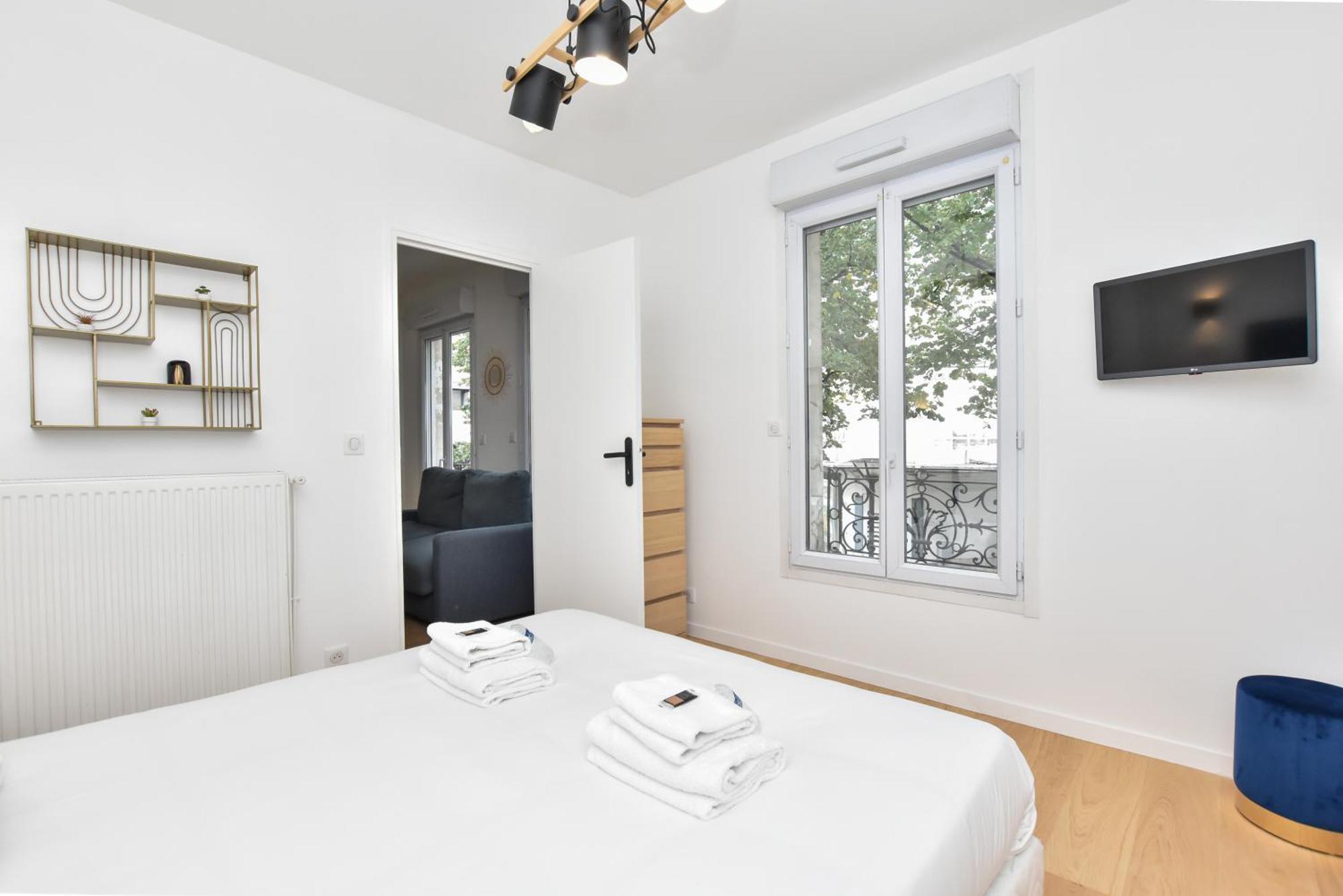 Authentic Apartment - 1Br-6P - Saint-Fargeau Paris Exterior photo